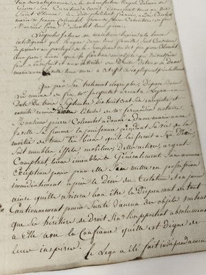 Ancienne lettre manuscrite administrative 1814, papier timbré 75 c
