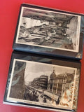 Lot 2 cartes postales anciennes vintage Marseille rues Vieux-Port Noailles Caneb