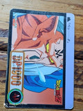 Carte Dragon Ball Z vintage Carddass DP, Majin Boo vs Goku, japonaise rare