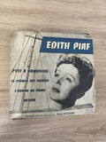 Vintage 45 tours Edith Piaf ancien disque vinyle collection chanson française ét