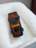 Voiture miniature vintage noire, Pontiac Firebird Trans Am, jouet rétro ancien