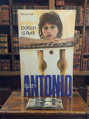 Livre de poche San-Antonio Poison d’Avril Fleuve Noir vintage polar rétro
