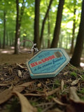 Porte-clés ancien Six de Savoie vintage pub rétro, fromage, à la crème