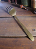 Vintage airplane fork, gilded finish, retro airline, accessory a