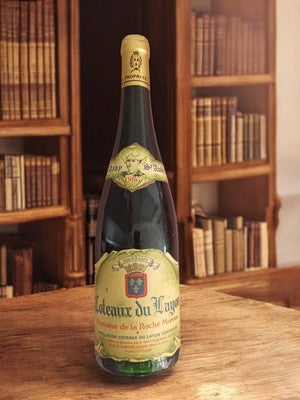 Bouteille vin ancien Coteaux du Layon 1986 Domaine Roche Moreau blanc