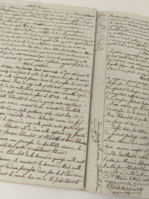 Acte manuscrit administratif XIXe, papier timbré 75 c., succession