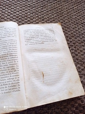 Livre ancien Chateaubriand Les Natchez Tome I 1834 Paris rare édition XIXe