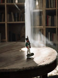 Soldat de plomb ancien peint main, figurine militaire vintage rétro