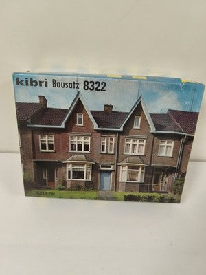 Ancienne maquette Kibri 8322 Geleen H0 maison double sous film
