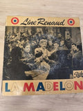 Vintage 45T Line Renaud La Madelon Pathé pochette illustrée rétro
