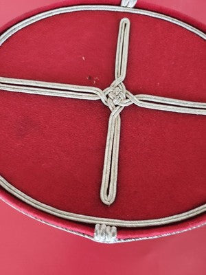 Ancien képi vintage chef d'escadron cavalerie armée française collection militar