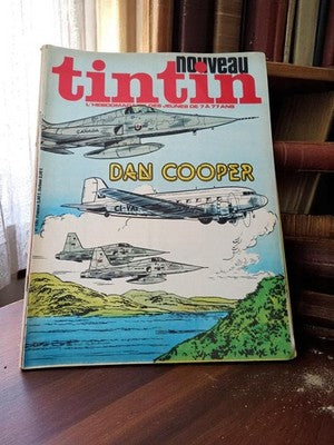Magazine Tintin ancien Dan Cooper vintage couverture avion années 70 BD
