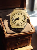 Mouvement montre mécanique vintage Swiss à rénover cadran octogonal ancien