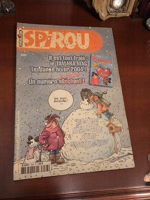 Magazine Spirou n°3433 hiver 2004 – BD vintage ancien rétro collector