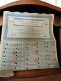 Obligation ancienne VSN 1923 action au porteur vintage certificat original