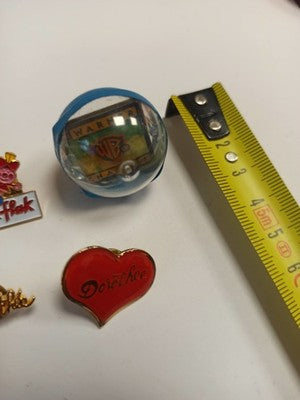 Lot of 5 vintage pins Dorothée Flik Flak Warner Bros retro cartoons