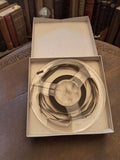Bande magnétique audio vintage bobine transparente ancienne film à bande