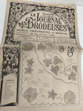 Journal ancien broderie 1953 Le Journal des Brodeuses motif napperon vintage