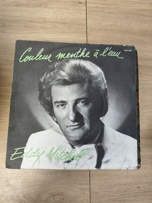 Vinyle 45 tours ancien Eddy Mitchell rétro collection état d'occasion vintage