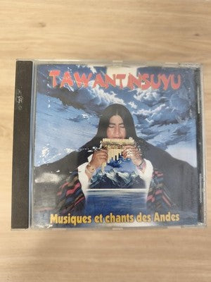 CD audio Tawantinsuyu musique du monde album d'occasion format disque compact
