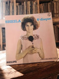 Disque vinyle 45 tours Sheila 6e disque Philips vintage rétro années 60