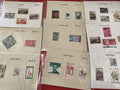 Lot anciens timbres collection vrac tous pays, philatélie vintage, monde