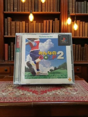 Jeu PlayStation 1 Golf 2 Japonais complet vintage PS1 Sony