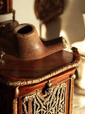 Pipe ancienne vintage bruyère finition lisse, marque illisible, à restaurer
