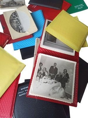 Lot pochettes photos anciennes vintage années 50 Studio Chappe Orléans rétro déc