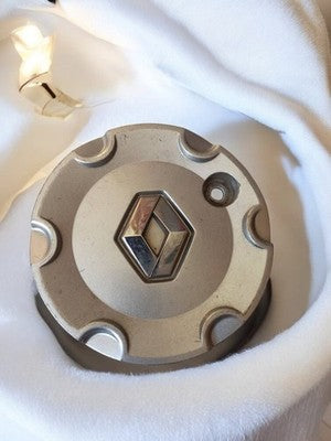 Enjoliveur cabochon ancien Renault logo losange, pièce vintage auto, finition mé
