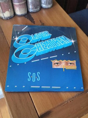Disque vinyle 33T Oliver Cheatham S.O.S. années 80 funk soul vintage