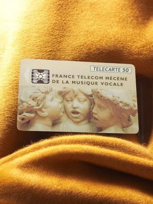 Carte téléphonique France Telecom 50 unités vintage – Musique vocale, rétro