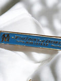 Pin's vintage Olympique de Marseille OM, émaillé bleu, football ancien rétro