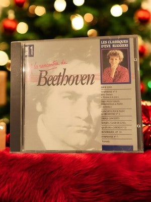 CD classique Beethoven Les Classiques d’Eve Ruggieri volume 1, jaquette grise