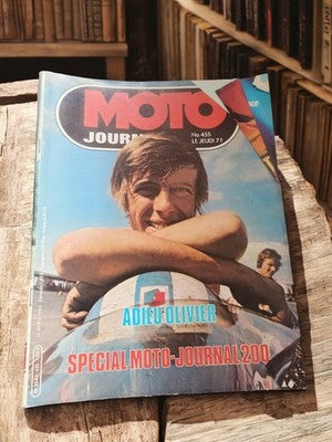 Magazine Moto Journal n°455 1980 spécial 200 rétro vintage moto ancien