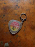 Porte-clés vintage publicitaire La crotte du diable triangle rétro