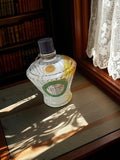 Flacon ancien Eau de Lavande des Alpes France, bouteille déco rétro vintage