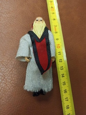 Figurine vintage magicien Ringlerun Dungeons & Dragons ancien jouet années 80