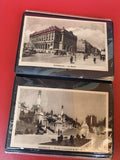 Lot 2 cartes postales anciennes Marseille La Bourse et Escalier Gare vintage