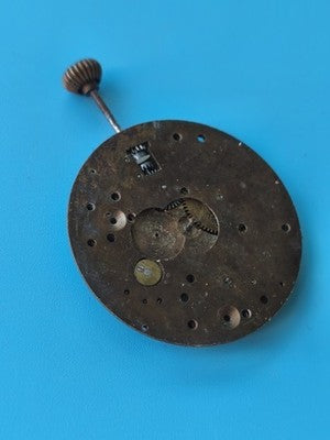 Mouvement ancien montre gousset vintage pour pièces, mécanique à restaurer