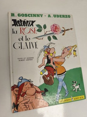 Bande dessinée Astérix la Rose et le Glaive 1991 Goscinny Uderzo Éditions Albert