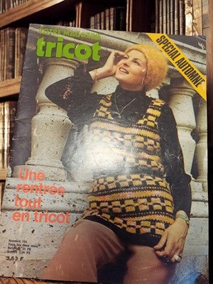 Magazine tricot vintage années 70 spécial automne, Votre Magazine N°165 rétro