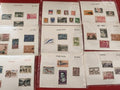 Lot anciens timbres collection monde, vrac philatélie, France, Vietnam, Canada