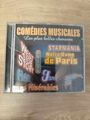 CD musique comédies musicales d'occasion album chansons spectacles français