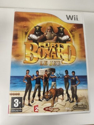 Boîte vide Nintendo Wii Fort Boyard originale, étui seul sans disque ni notice