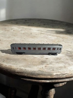 Voiture voyageurs Jouef SNCF grise HO, modèle classique train miniature