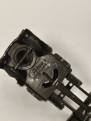 Ancien Tekno Denmark véhicule militaire miniature métal olive à étoile