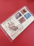 Vintage FDC Vietnam 1966 musique traditionnelle, enveloppe 1er jour timbrée