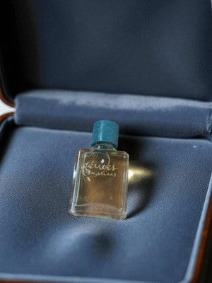 Flacon parfum ancien Hériès Paris vintage, bouteille rétro déco collection