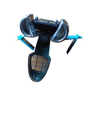 Jet vintage Kenner MASK 1987 bleu noir avion jouet rétro rare